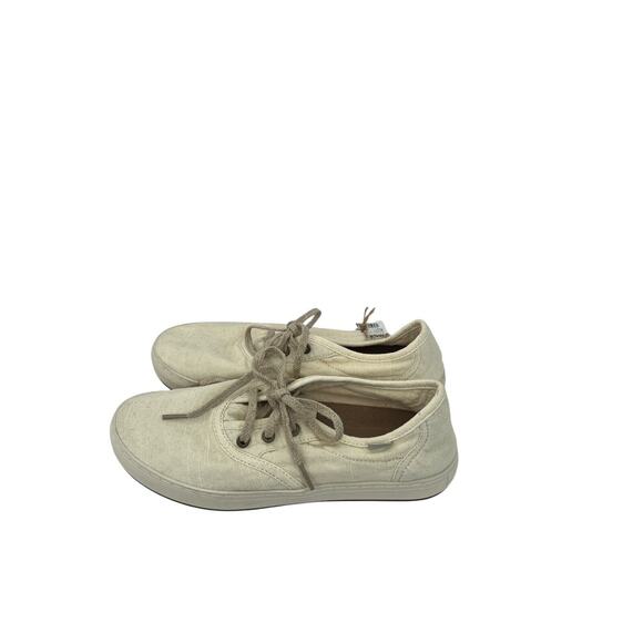 SANUK Women’s Avery Lace Hemp in Washed White, Women's Casual Shoes Size 10 - Picture 4 of 8